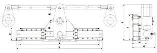 Hydraulic Steering Gear (single rudders-Four cyclinders style)