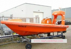 6.0M FRP Fast Rescue Boat With 8 Persons ABS Approval