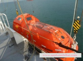 6.5m Totally Enclosed F.R.P Lifeboat of 36 persons With CCS Certificate for Sale