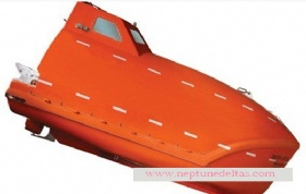 6.8 M with 30 Persons Free Fall Cargo version Totally Enclosed Lifeboat