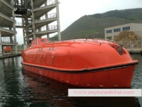 8.5m with 55 Persons F.R.P SOLAS Approval Common Type Totally Enclosed Lifeboat