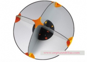 Aluminium Plates Type Radar Reflector For Lifeboat